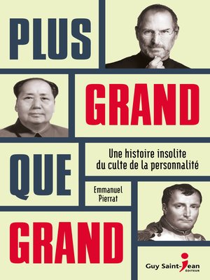 cover image of Plus grand que grand